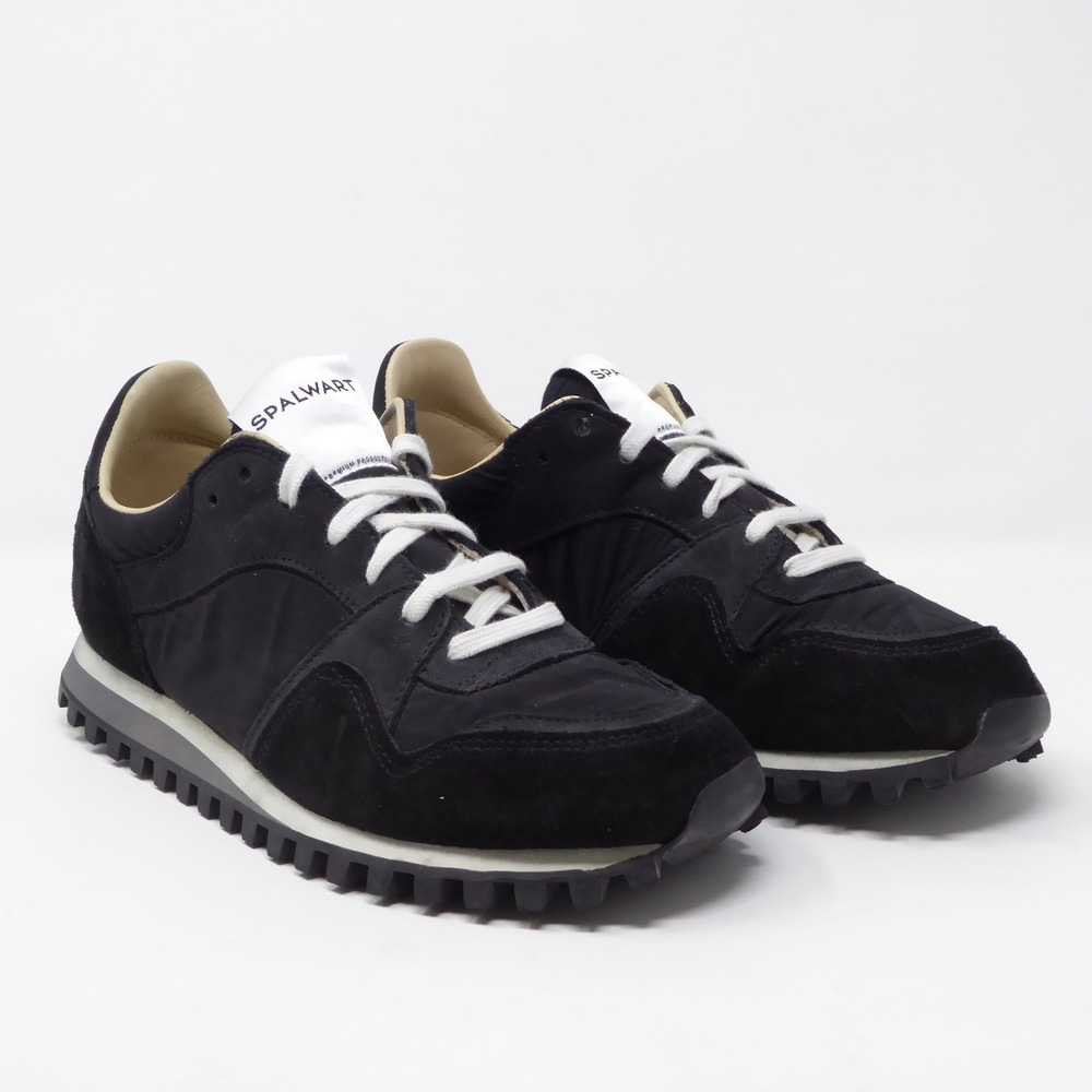 SPALWART Marathon Trail Low Black Suede Nylon Sneakers Womens Size 36 / 5.5